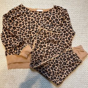 Leopard Lounge Set